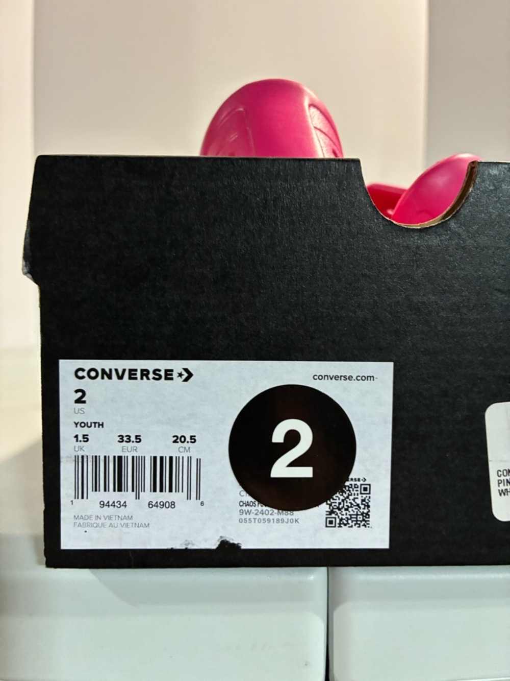 Converse Chuck Taylor All Star Play Lite Pink Sneakers - Picture 6 of 6